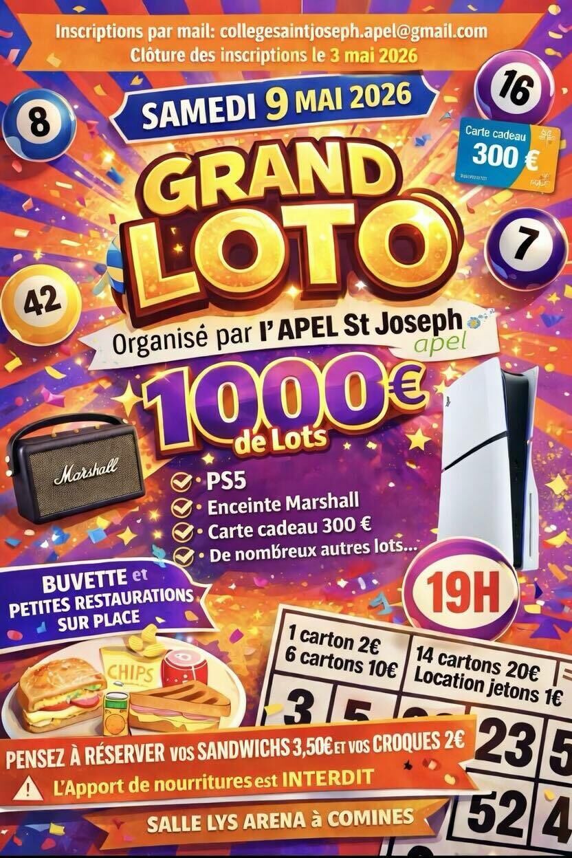 loto appel st joseph