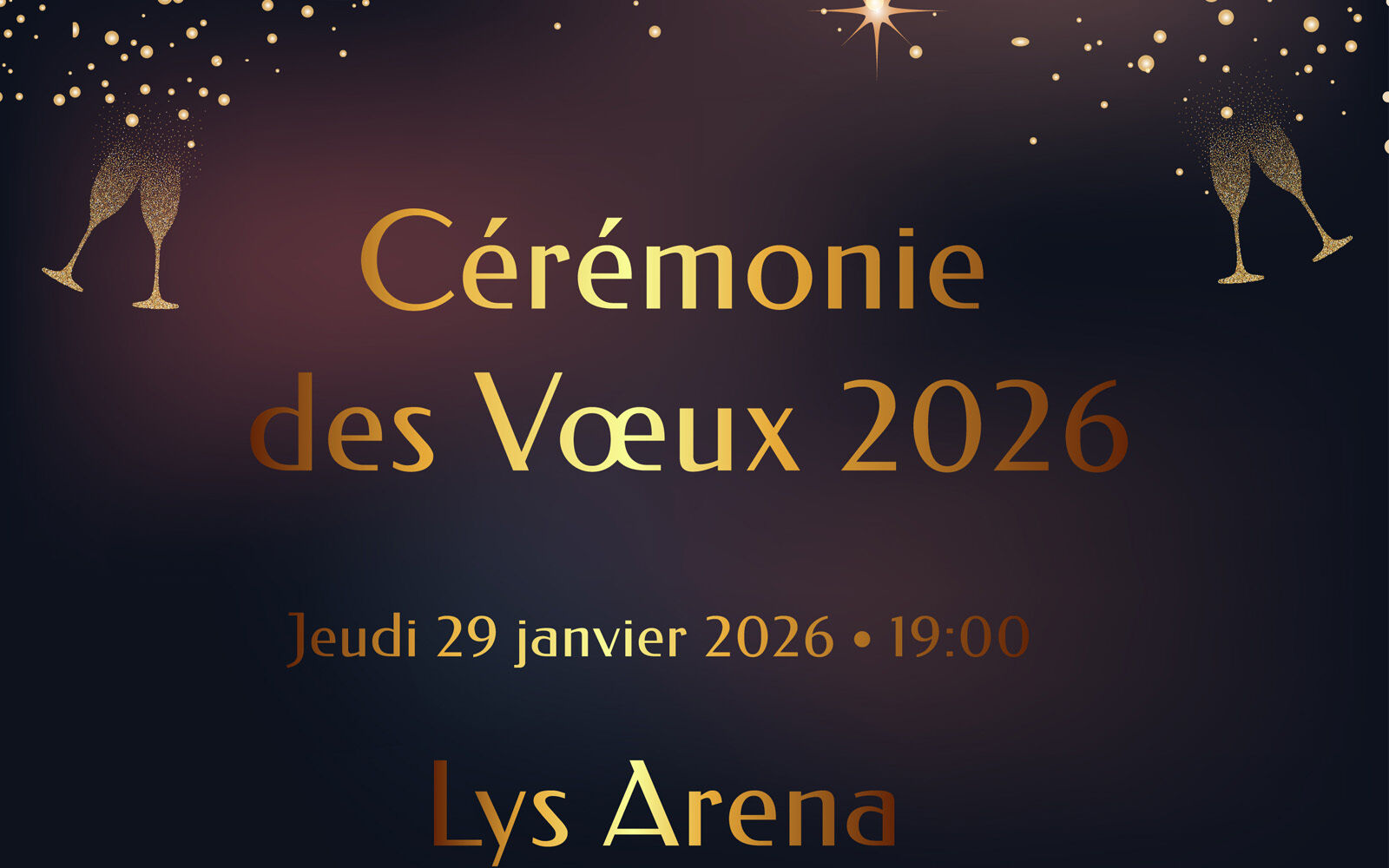 cérémonie des vœux 2026